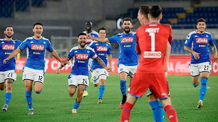 Napoli seal shootout victory against Juventus to win Coppa Italia ...